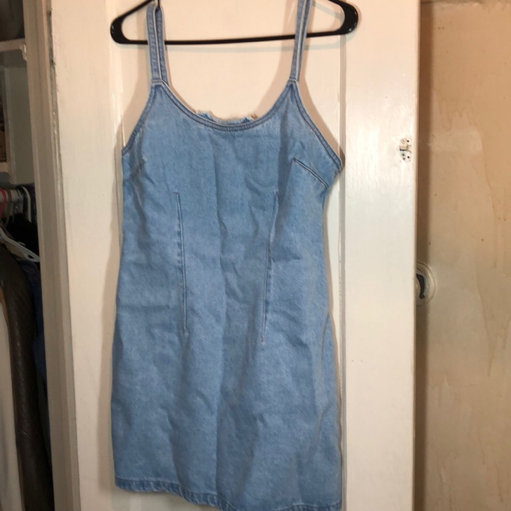 Denim dress